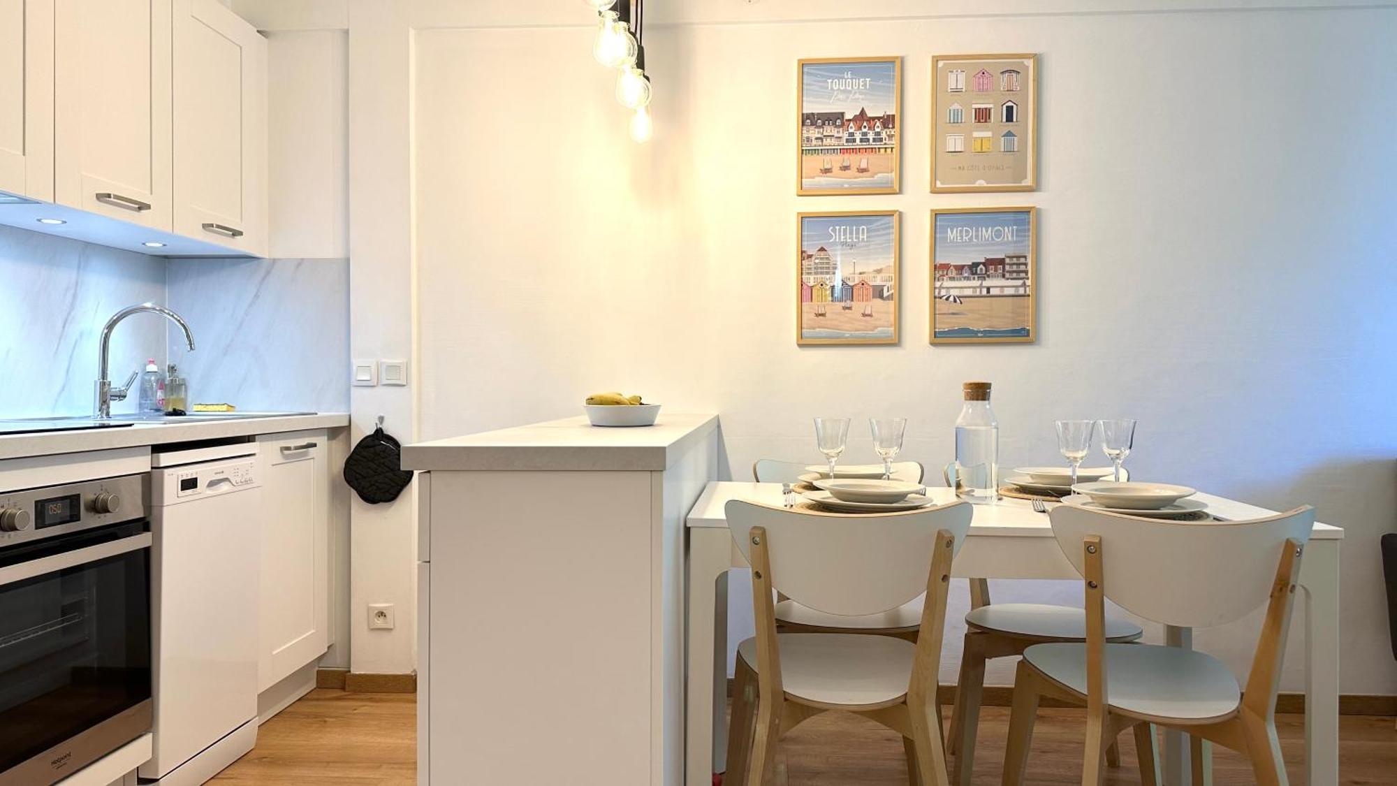 Appt 4 Pers-2 Chb-2 Sdb-Piscine-Linge Inclus-Literies Faites A L'Arrivee Inclus-Parking Leilighet Le Touquet Eksteriør bilde